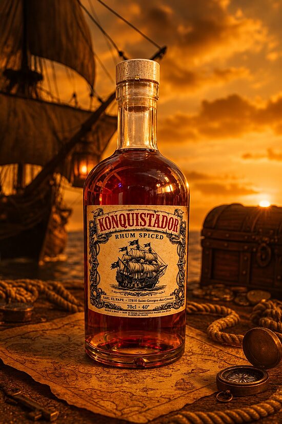 Rhum Spiced Konquistador 40° - 70cl 