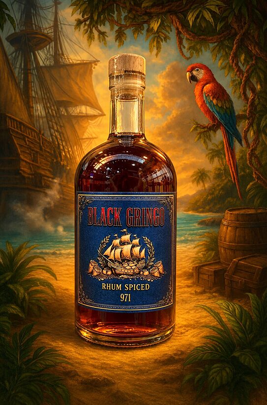 Black Gringo - Rhum ambré de Martinique - 70 cl