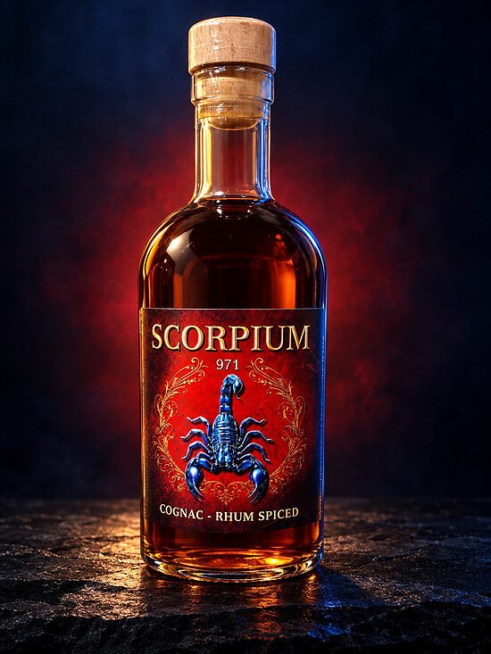 SCORPIUM (Rhum et Cognac) - 40° - 70cl 