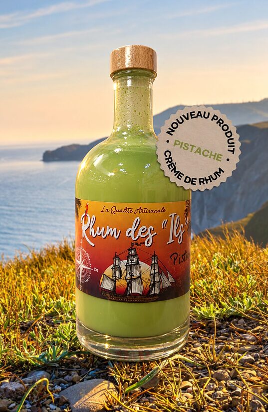 Crème de Rhum - Pistache 20° - 70cl