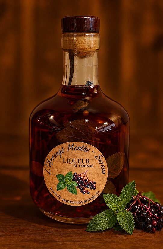 L'Arrangé au Cognac - Menthe et sureau 25° - 70cl