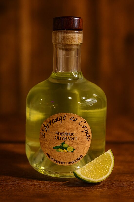 L'Arrangé au Cognac - Angélique, citron vert 25° - 70cl